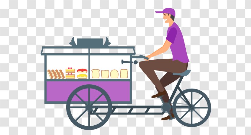 Bakery White Bread Bicycle Clip Art - Sports Equipment Transparent PNG