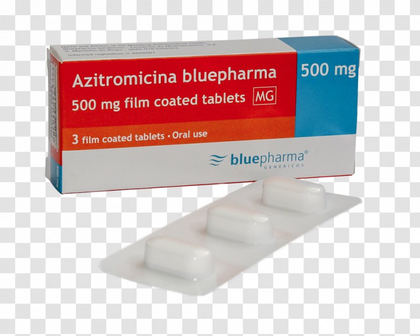 Drug Bluepharma Azithromycin Antibiotics Magnesium - Capsule - Prush Transparent PNG