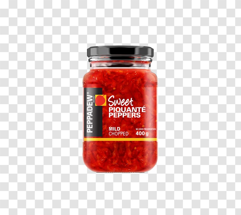 Peppadew Hot Peppers 400g Chili Pepper Mild Piquante - Sauces Transparent PNG