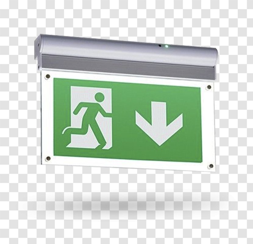 Exit Sign Emergency Fire Escape Light - Lighting Transparent PNG
