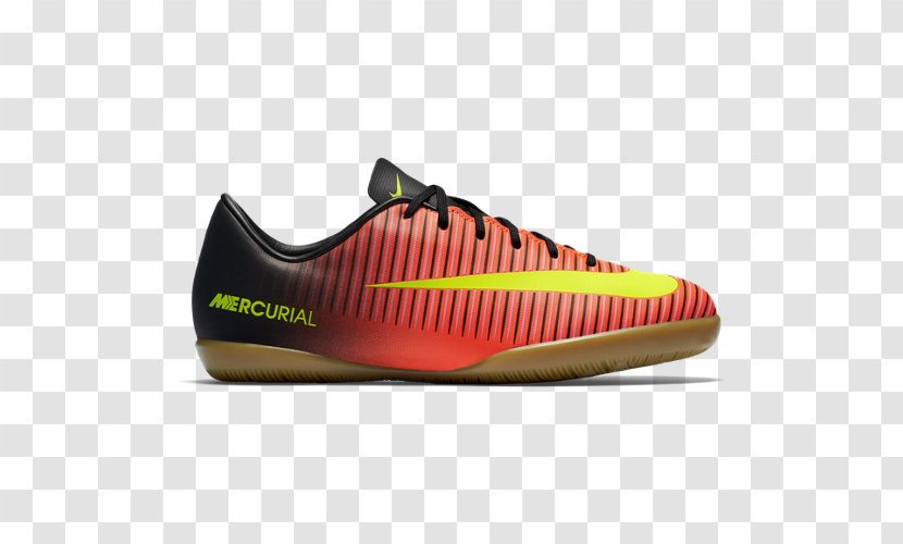 Football Boot Nike Mercurial Vapor Cleat - Orange - Soccer Cleats Transparent PNG