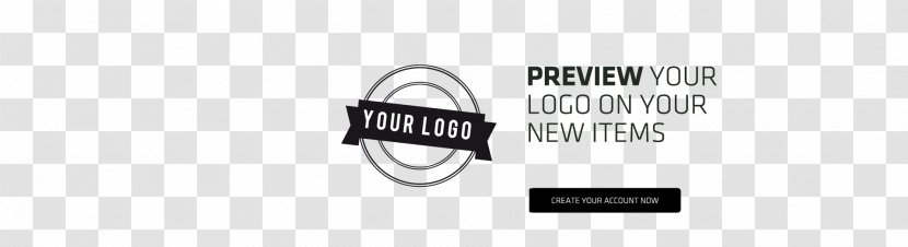 Logo Clothing Accessories White - Black - Design Transparent PNG