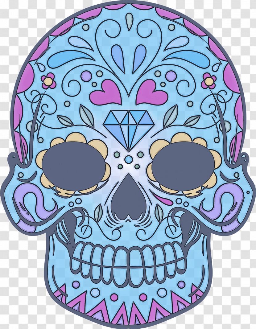 Calavera Calaveras Sugar Skull Transparent PNG