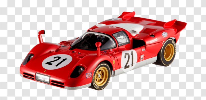 Model Car Ferrari P 12 Hours Of Sebring - Daytona Transparent PNG
