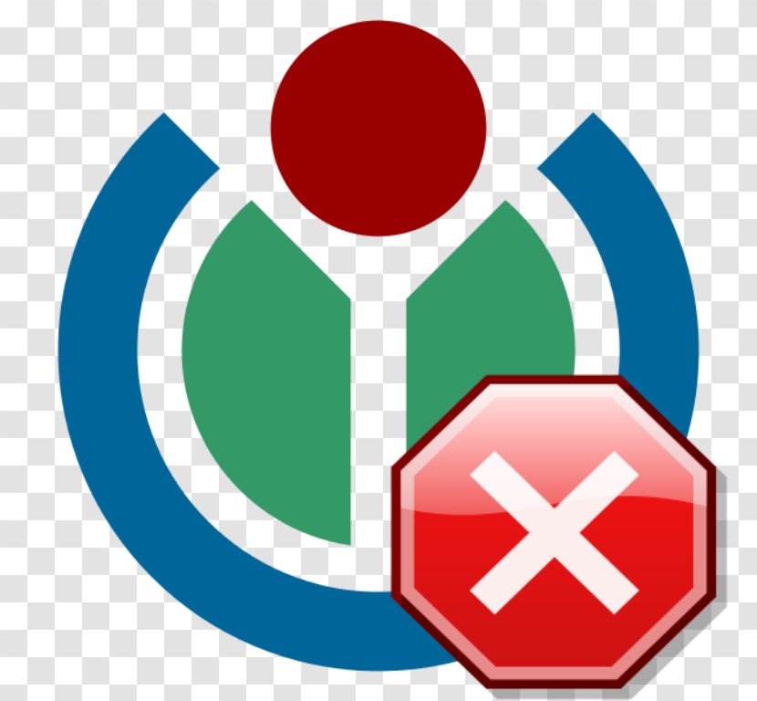 Wikimedia Foundation Wikipedia Logo Commons - Stop Vector Transparent PNG