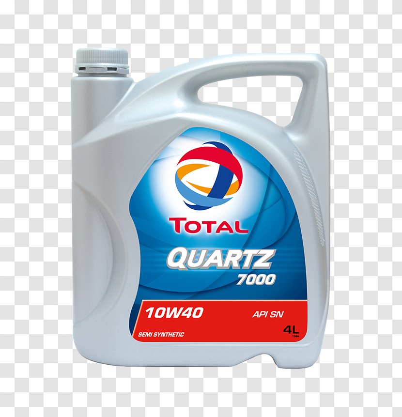 Car Motor Oil Lubricant Synthetic Total S.A. - Price Transparent PNG