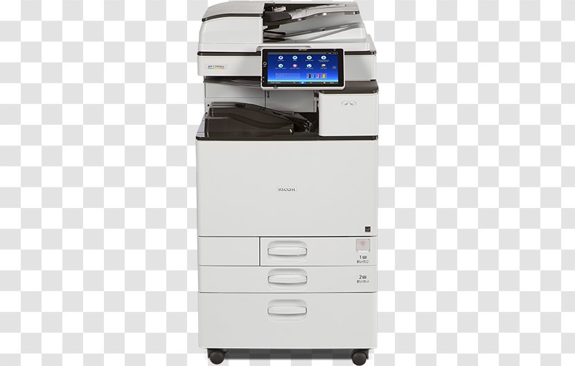 Multi-function Printer Ricoh Photocopier Savin - Managed Print Services Transparent PNG