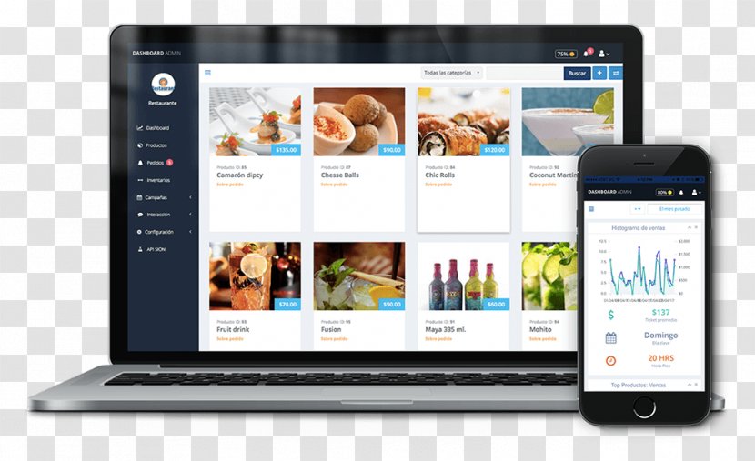 Customer Restaurant E-commerce - Multimedia - Menu App Transparent PNG