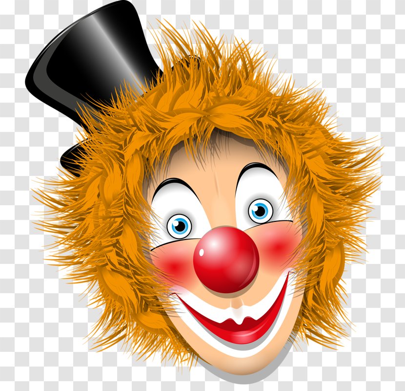 Clown Photography Drawing Illustration - Face - Mask Transparent PNG