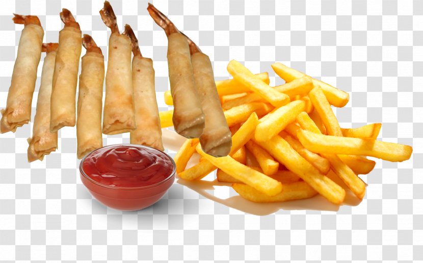 French Fries Chicken Nugget Buffalo Wing McDonald's McNuggets Fried - Fast Food Transparent PNG