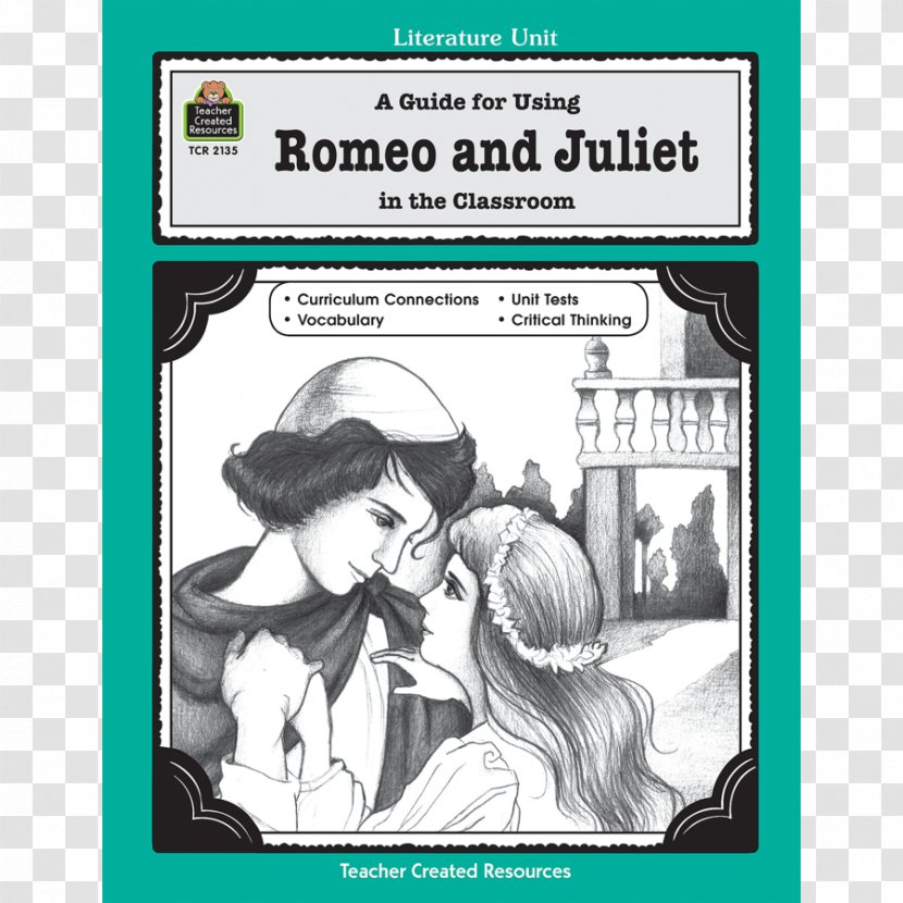 Book A Guide For Using Across Five Aprils In The Classroom Romeo And Juliet Comics - Text - Words Live Transparent PNG
