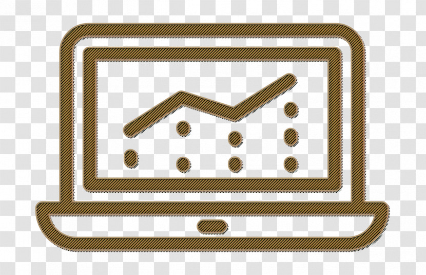 Laptop Icon Business Management Icon Transparent PNG