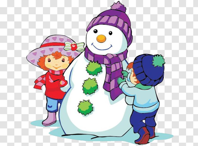 Child Snowman Cartoon - Fictional Character - And Villain Transparent PNG