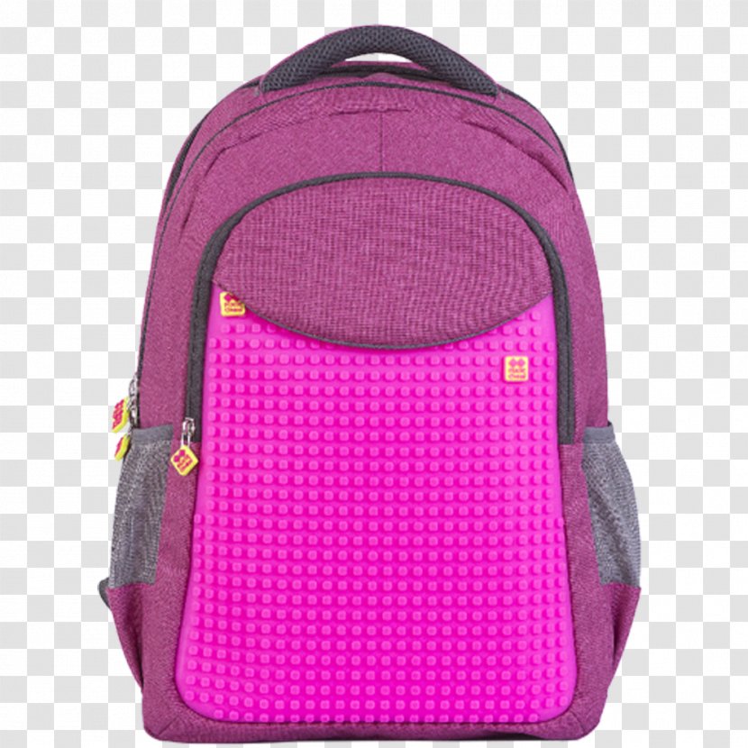 Backpack PIXIE CREW Pixelbags.com - Blue - Student Notebook Cover Design Transparent PNG