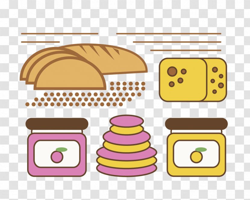 Wine And Food Matching Breakfast Cheese - Bread - Clipart Transparent PNG