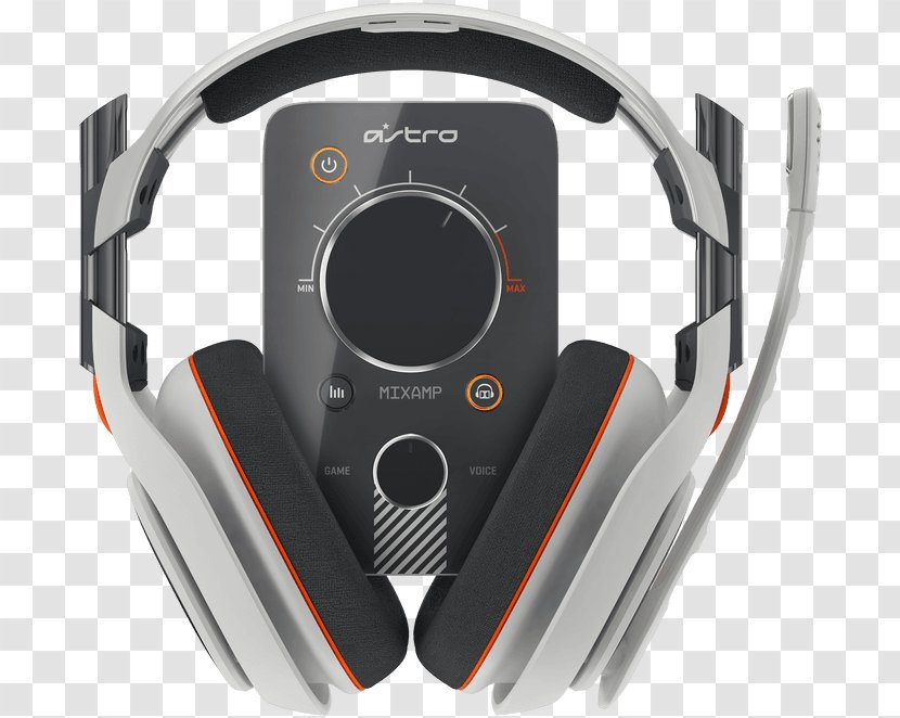 ASTRO Gaming A40 TR With MixAmp Pro A50 Astro Mod Kit - Audio Equipment - Headphones Transparent PNG