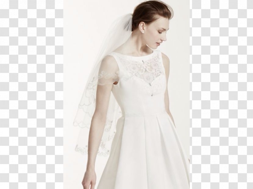 Wedding Dress Amazon.com Veil Bride - Cartoon - White Transparent PNG