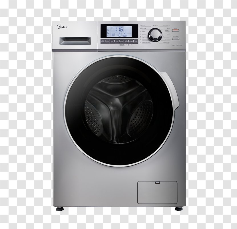 Clothes Dryer Washing Machines Midea Home Appliance Transparent PNG