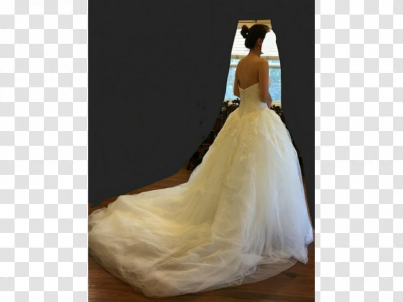 Wedding Dress Ivory White Gown - Vera Wang - The New Year Wangcai Transparent PNG