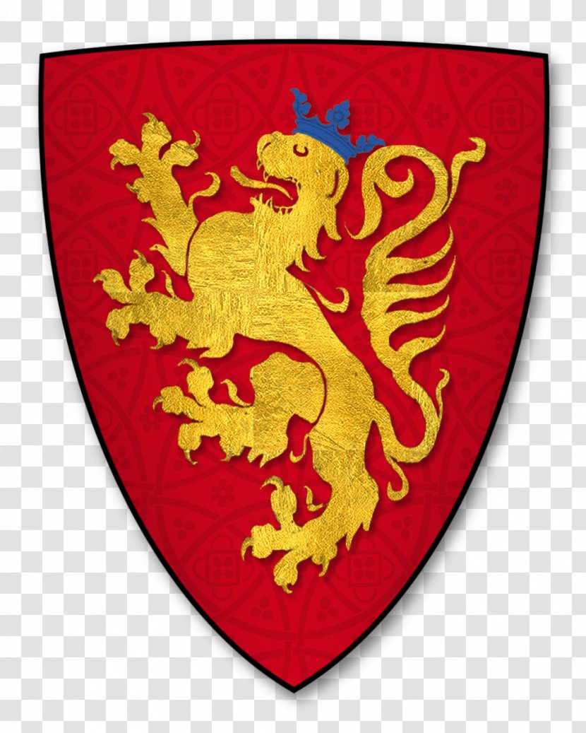 Earl Of Arundel Coat Arms Roll Crest - Lion - Quartering Transparent PNG