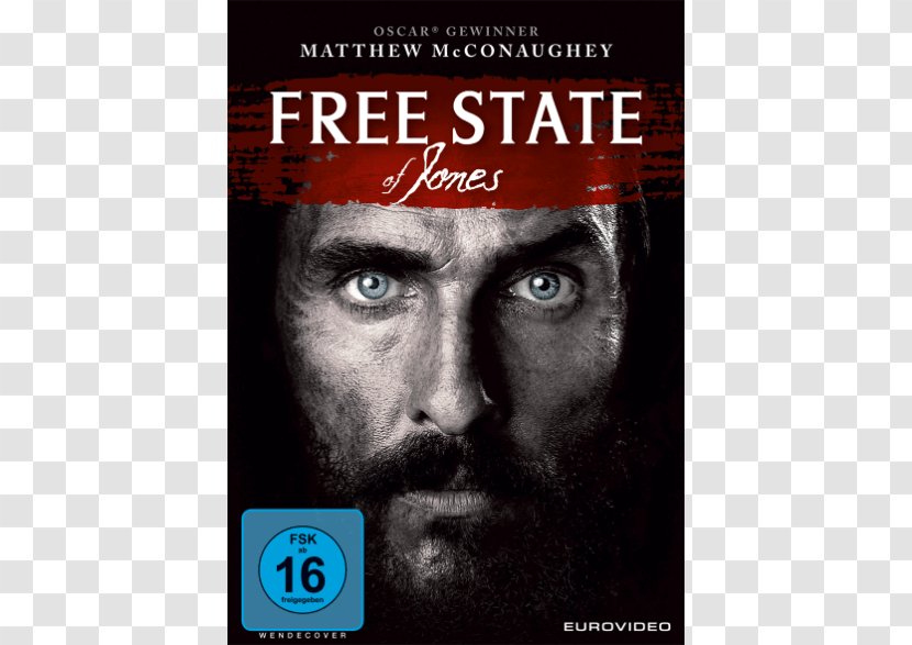 Matthew McConaughey Free State Of Jones The Blu-ray Disc Germany - Bluray - Dvd Transparent PNG