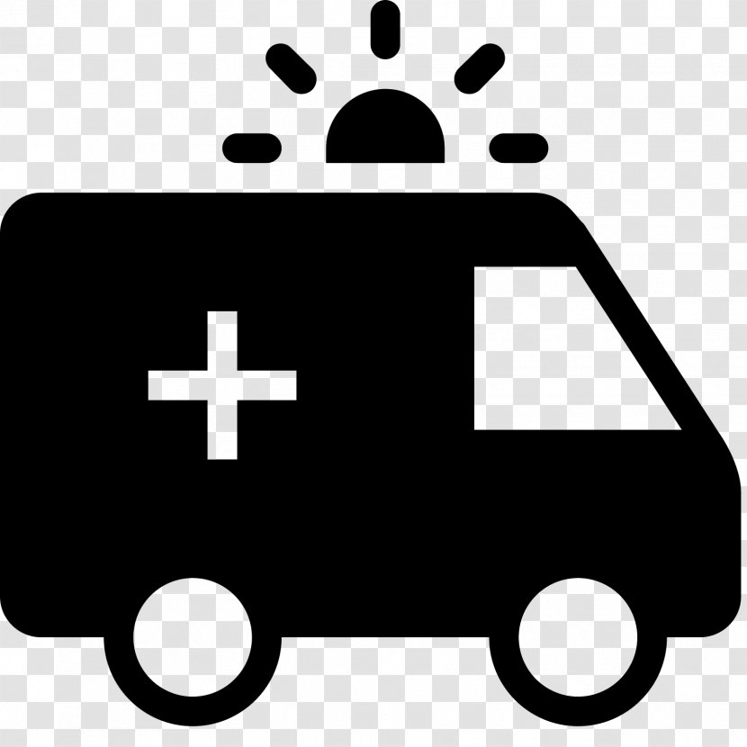 Ambulance Silhouette - Vehicle Transparent PNG