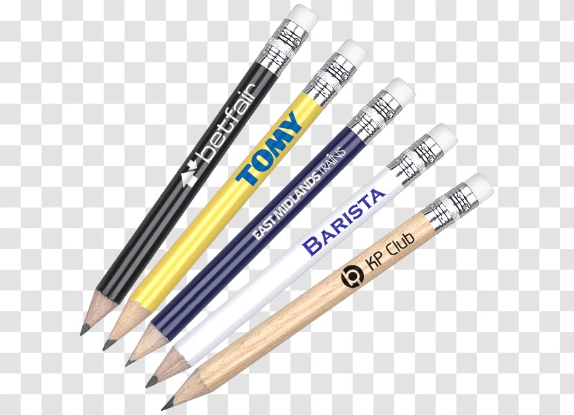 Ballpoint Pen Pencil Eraser Pressure Color Transparent PNG