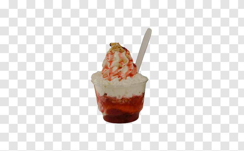 Sundae Gelato Knickerbocker Glory Dame Blanche Parfait - Flavor - Ice Cream Transparent PNG