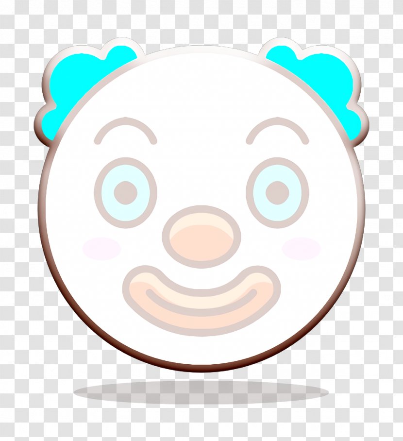Clown Icon Face - Animation Smile Transparent PNG