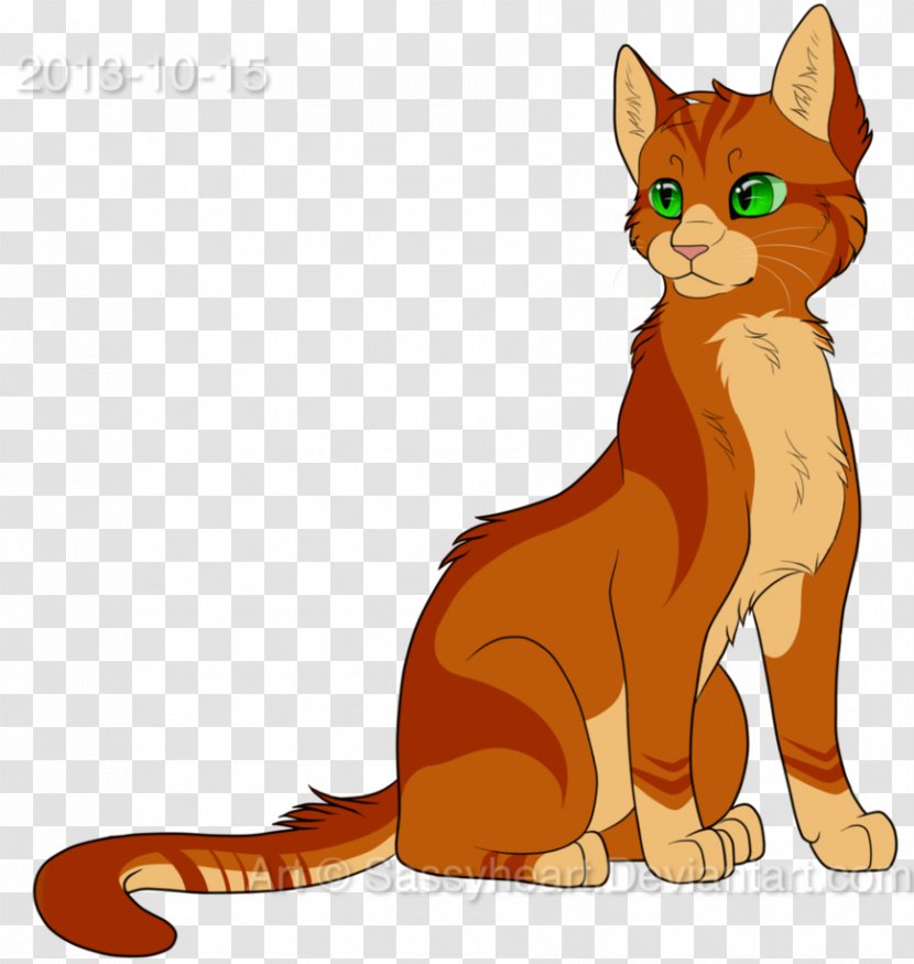 Kitten Whiskers Cat Into The Wild Firestar Transparent PNG