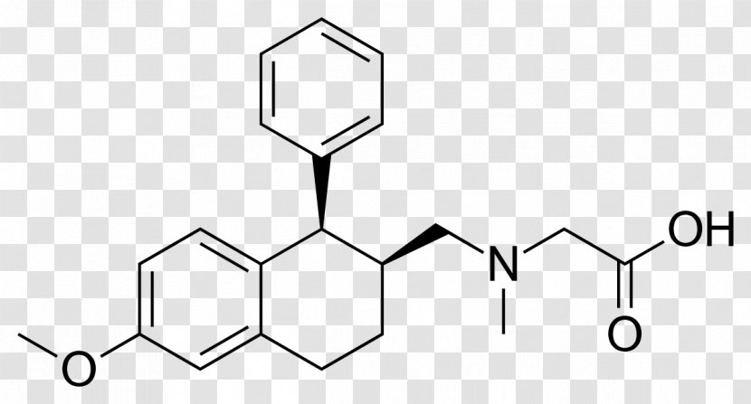 Chemical Substance Chemistry Research Compound Bromadol - Monochrome - Structure Transparent PNG