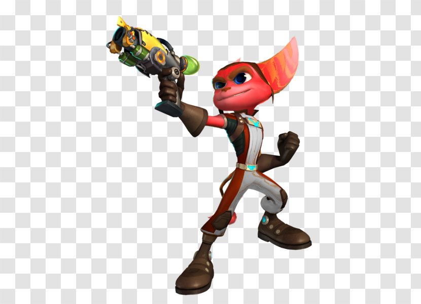 Ratchet & Clank: All 4 One Ratchet: Deadlocked - Clank Future A Crack In Time - Action Figure Transparent PNG