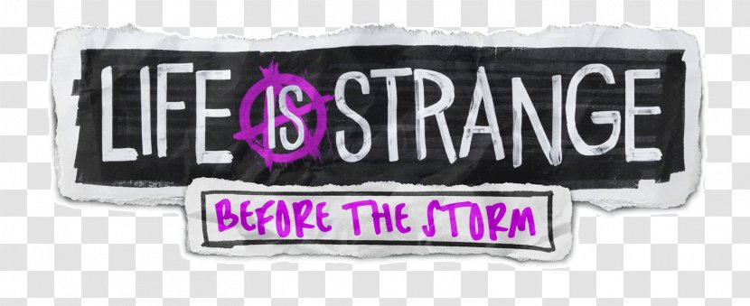 Life Is Strange: Before The Storm PlayStation 4 Video Game Xbox One - Logo - Strange Transparent PNG