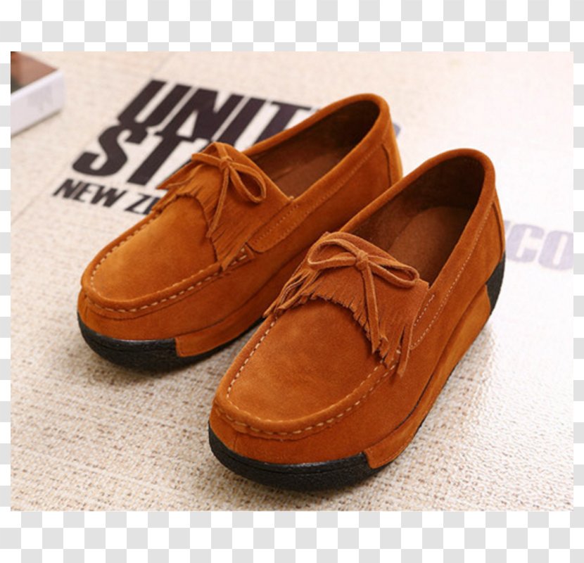 Slip-on Shoe Suede Slipper Leather - Casual - Shoes Transparent PNG