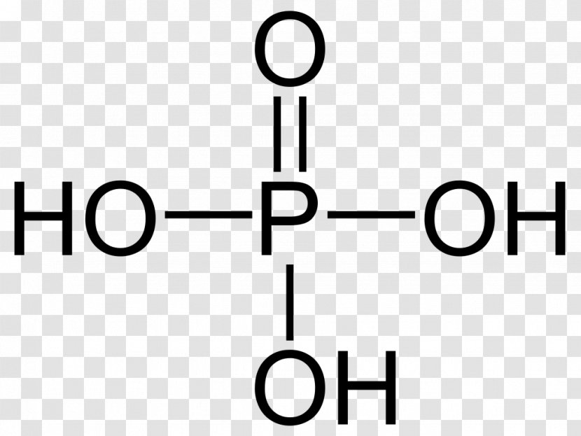 Phosphoric Acid Chemistry Phosphorous Chemical Substance - Black And White - Phosphate Transparent PNG
