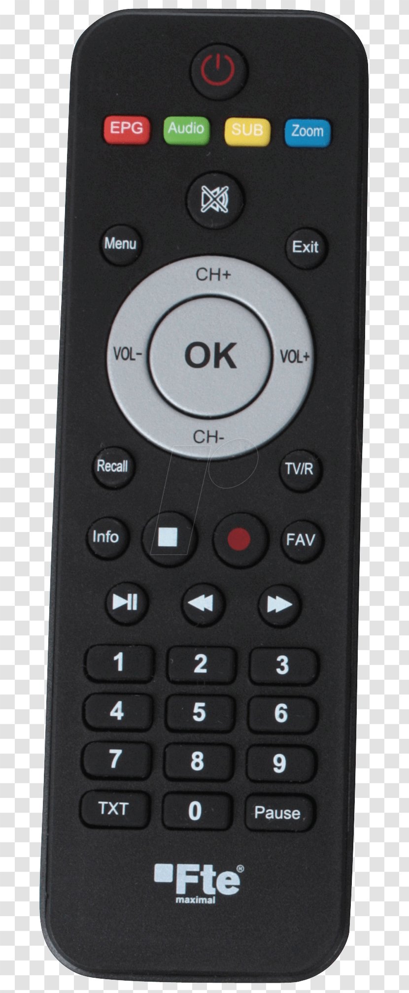 Remote Controls Electronics High-definition Television ATSC Tuner FTA Receiver - Portable Media Player - Fta Transparent PNG