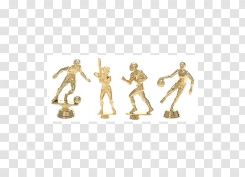 Brass Trophy 01504 Basketball American Football - Joint Transparent PNG