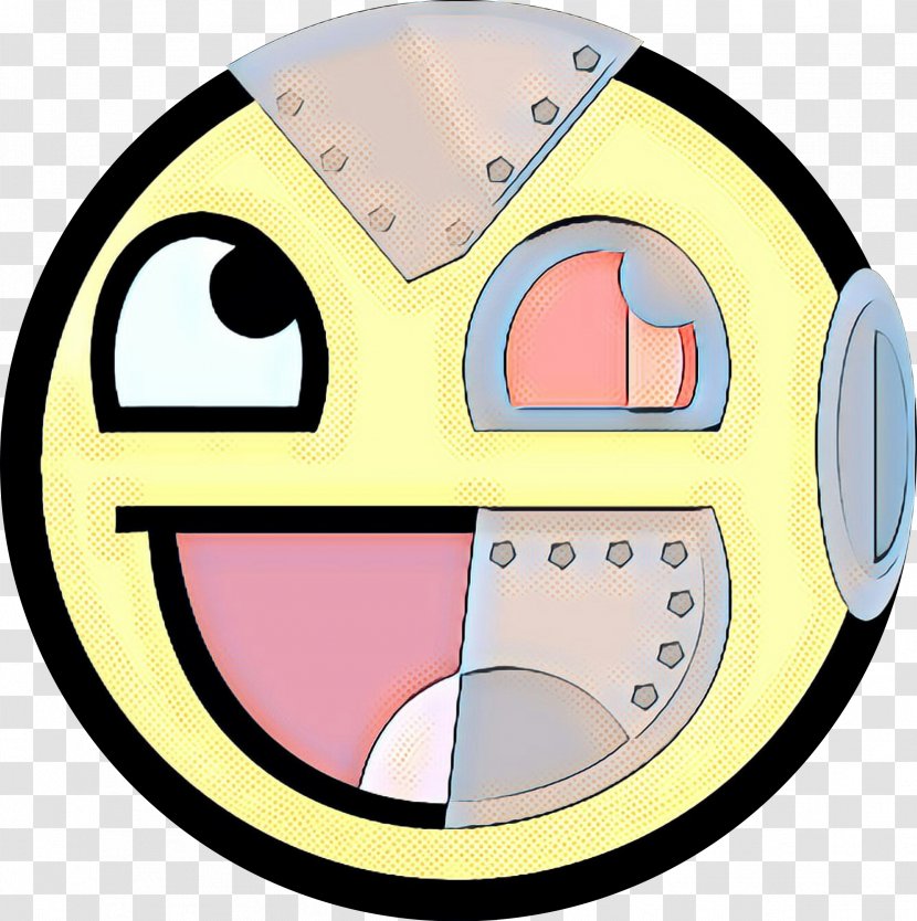 Emoticon - Pop Art - Smiley Eye Transparent PNG