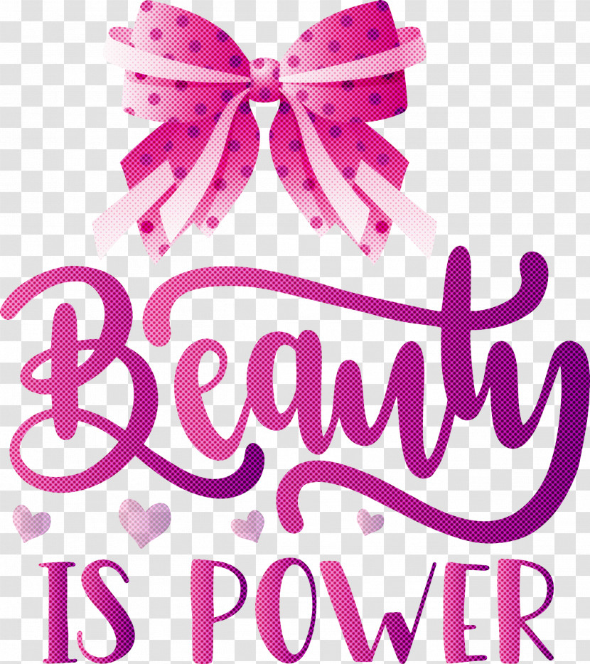 Beauty Is Power Fashion Transparent PNG