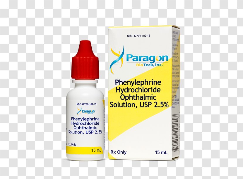 Phenylephrine Cyclopentolate Tropicamide Pharmaceutical Drug Nasal Spray - Liquid - Ophthalmic Transparent PNG