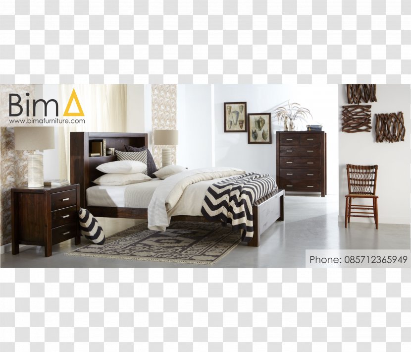 Bedroom Bed Frame House Furniture Floor - Room Transparent PNG