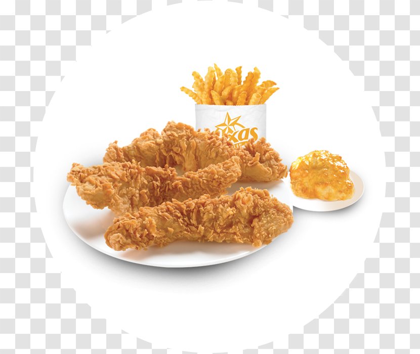 French Fries Chicken Fingers Crispy Fried Nugget Church's - As Food Transparent PNG