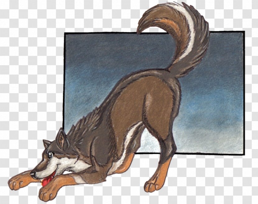 Dog Cat Mammal Illustration Canidae - Cartoon - Alpha Wolf Drawings Howling Transparent PNG