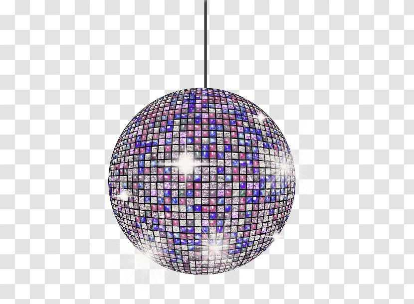 Disco Ball - Ceiling - Lamp Silver Transparent PNG