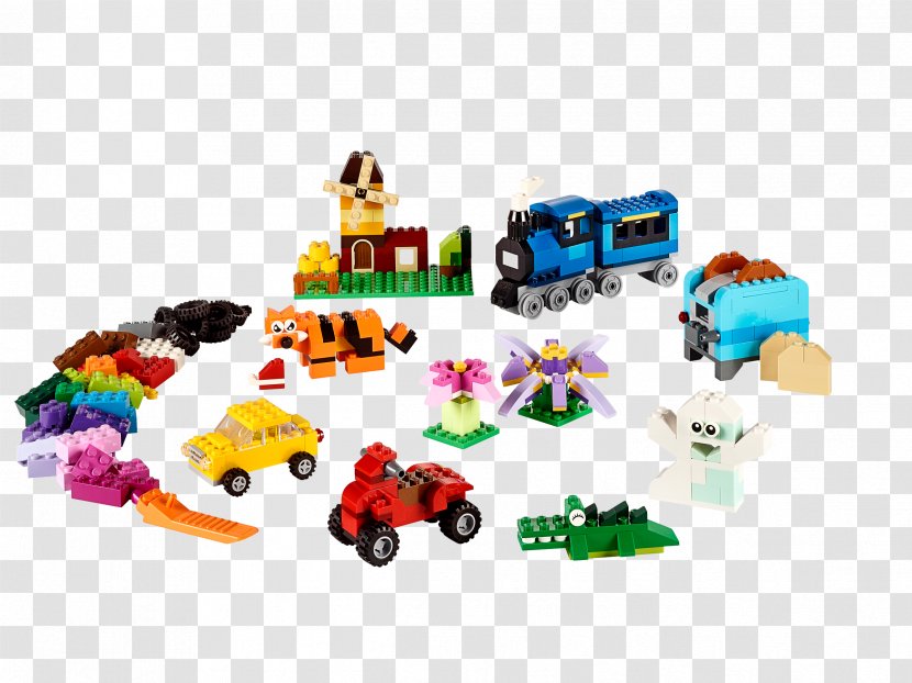 LEGO 10696 Classic Medium Creative Brick Box 10692 Bricks Toy Amazon.com - Creativity - Color Building Blocks Transparent PNG