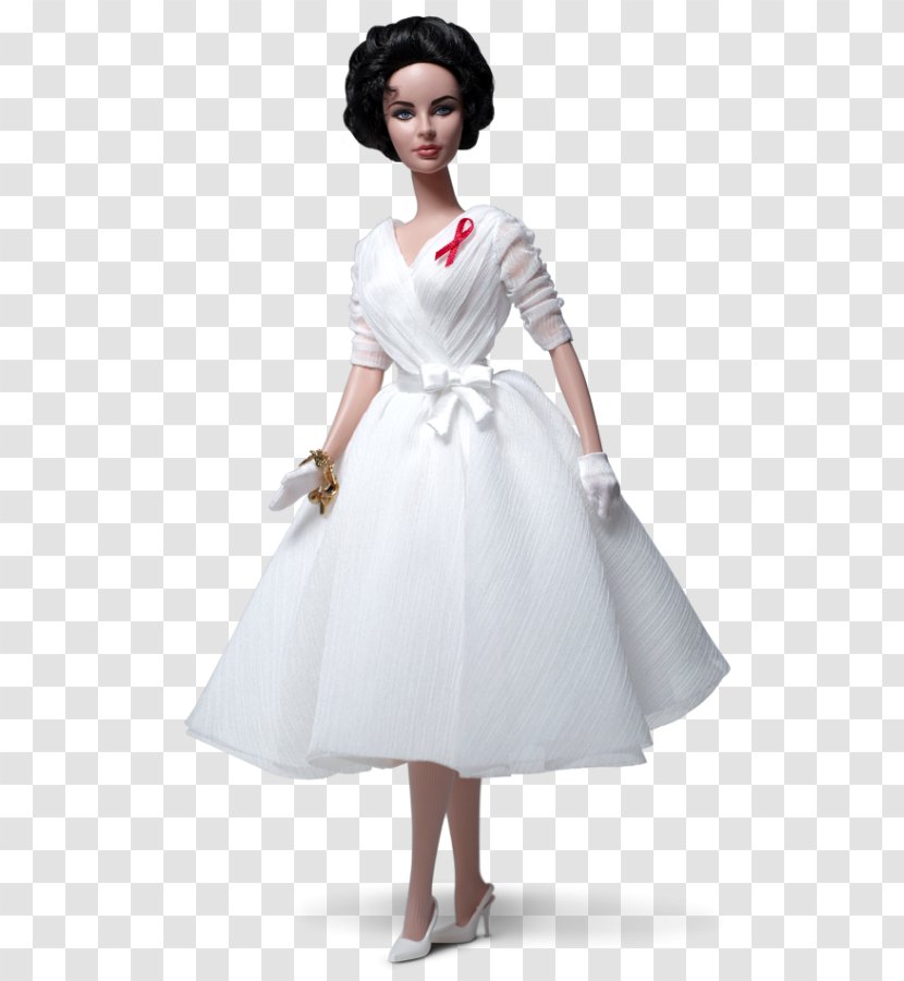 The Elizabeth Taylor Doll National Toy Hall Of Fame Barbie - Silhouette Transparent PNG