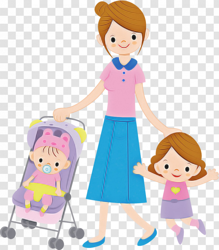 Cartoon Toy Child Doll Animation Transparent PNG