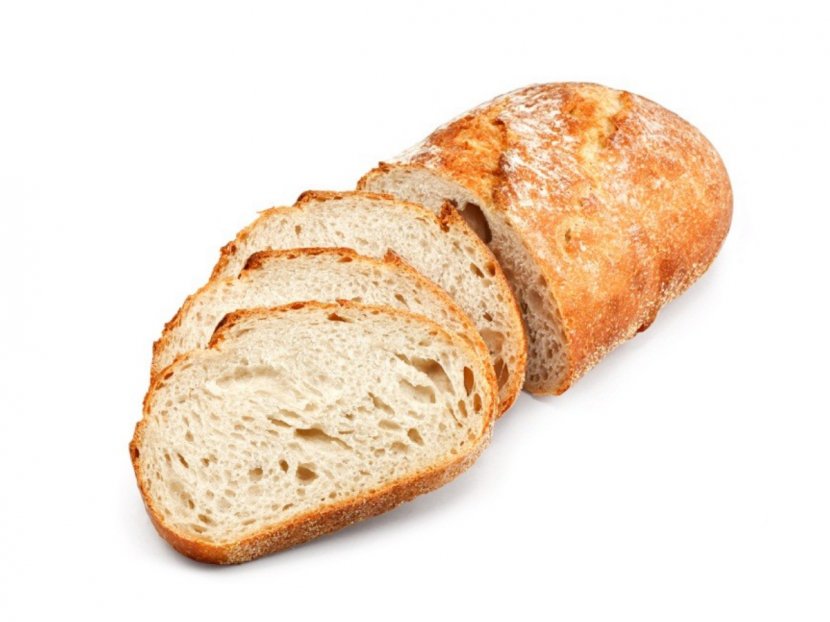 Toast White Bread Baguette Rye Bakery - Sourdough Transparent PNG