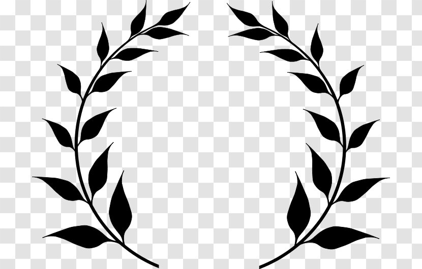 Bay Laurel Leaf Wreath Clip Art - Olive - Cliparts Transparent PNG