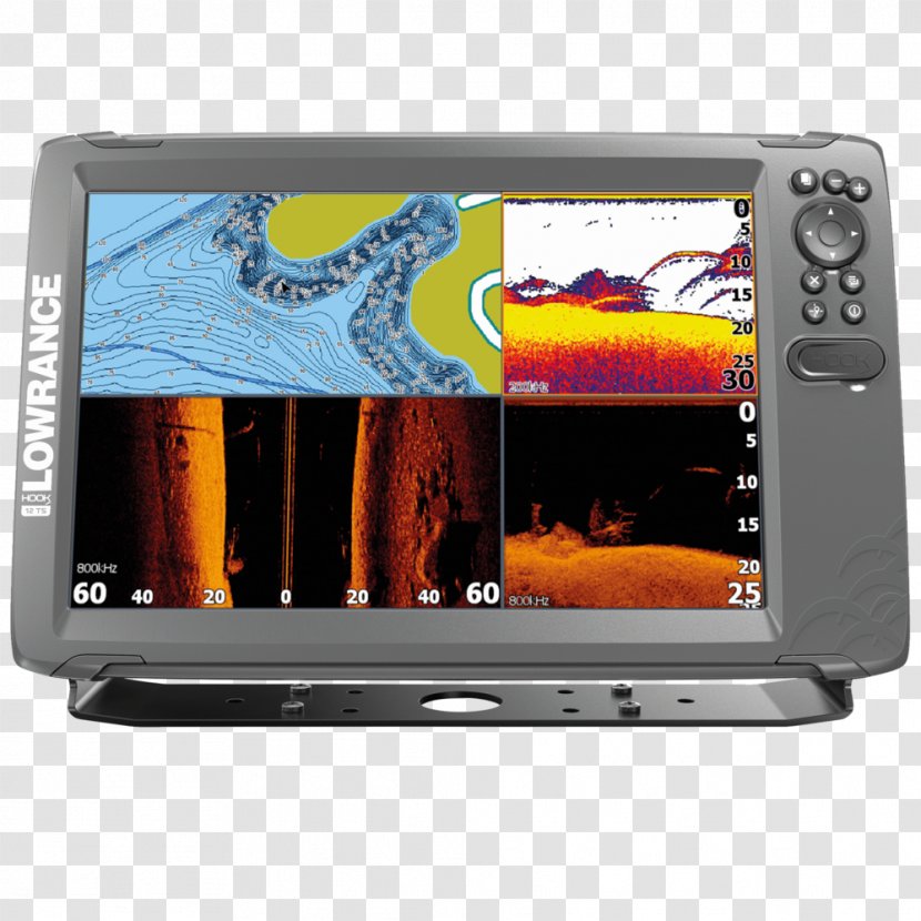 Lowrance Electronics Chartplotter Fish Finders Global Positioning System Transducer - Television Transparent PNG